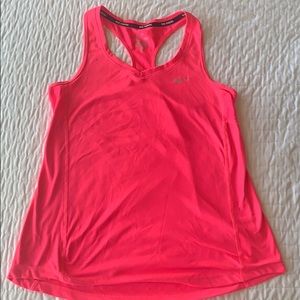 Hot Pink Nike Dri-fit Running Tank Top